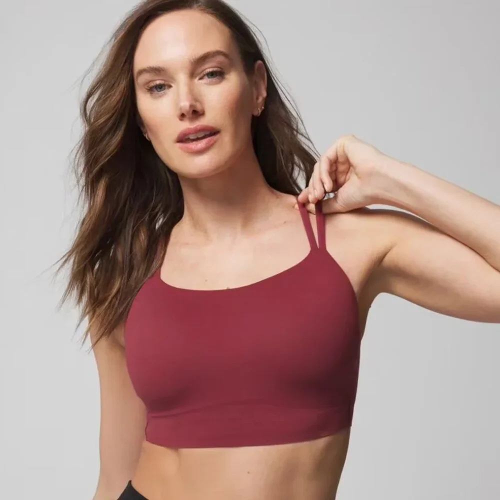 ๐ Soma Sport Longline Yoga Bra โ Mustard Yellow, Size Large ๐ - Picture 5 of 8